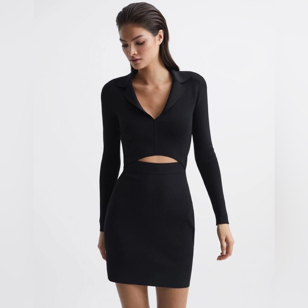 REISS FREYA CUT-OUT DRESS    NEW CONDITION - Picture 6 of 16